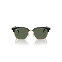 Ray-Ban Junior Rj9116s Kinder-Sonnenbrille Vollrand Quadratisch Kunststoff-Gestell, gold