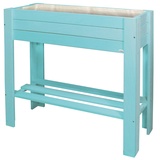 Wagner System Wagner GreenFAMILY Hochbeet GreenBOX Light - Nadelholz, Massivholz FSC®, Aqua splash,