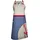 Stuco Kochschürze "Nautica", (1-tlg) rot-blau-beige
