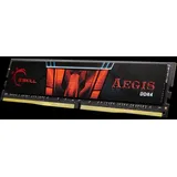 G.SKILL Aegis 1 x 16GB, DDR4-2400, CL17-17-17-39, 1,20 V, 16 GB (1x16 GB