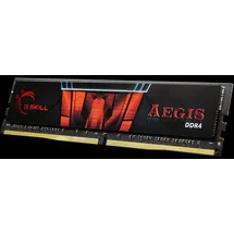 G.SKILL Aegis 1 x 16GB, DDR4-2400, CL17-17-17-39, 1,20 V, 16 GB (1x16 GB
