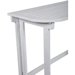 Balkontisch Gartentisch Terrasse Tisch Balkon Weiß Klappbar