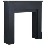 Grafelstein Kaminkonsole SCANDIC aus Holz Kaminumrandung schlicht Dekokamin Nordic Living