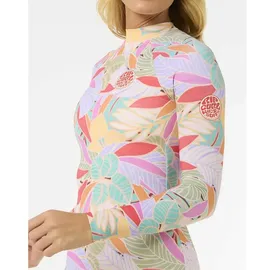Rip Curl Cala Vadella Upf Damen Langarm Rashguard - Multico - XL