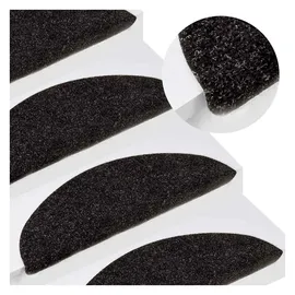 vidaXL Stufenmatte 56 x 17 cm Anthrazit