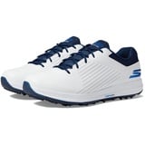 SKECHERS Go Golf Elite 5 GF Golfschuh, Weiß Marineblau, 42.5 EU