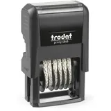 Trodat Zahlenstempel Printy 4846 Schwarz