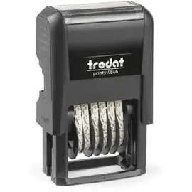 Trodat Zahlenstempel Printy 4846 Schwarz