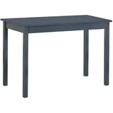 Esstisch LEON 5 ausziehbar Graphit 120x80x78 cm, verlängerbar auf 150 cm - Grau