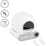 Wiesenfield Katzentoilette Selbstreinigend 65 l Grau