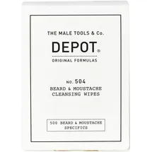 Depot 504 Beard & Moustache Cleansing Wipes 12er Pack