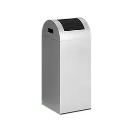 VAR Wertstoffsammler 60 l Silber