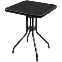 Mojawo Bistrotisch 60 x 60 x 0 cm Schwarz