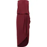 URBAN CLASSICS Vicoe Bandeau Kleid Bordeaux XS