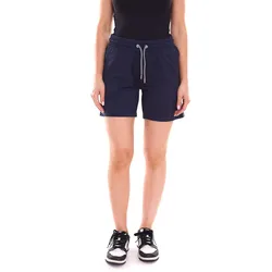 DELMAO Damen Sweat-Shorts kurze Hose mit seitlichen Eingriffstaschen 42158860 Navy