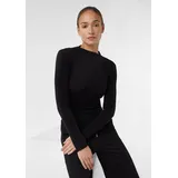 Comma, T-Shirt, schwarz, 36