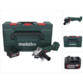 Metabo W 18 L 9-125 inkl. 1x Akku 4,0 Ah + metaBOX
