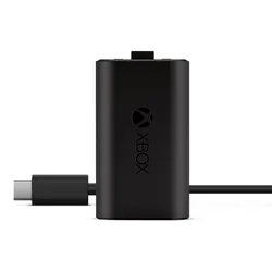 Xbox Play & Charge Kit Xbox One Kabelgebunden  (Schwarz)