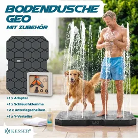 Kesser Bodendusche Grau