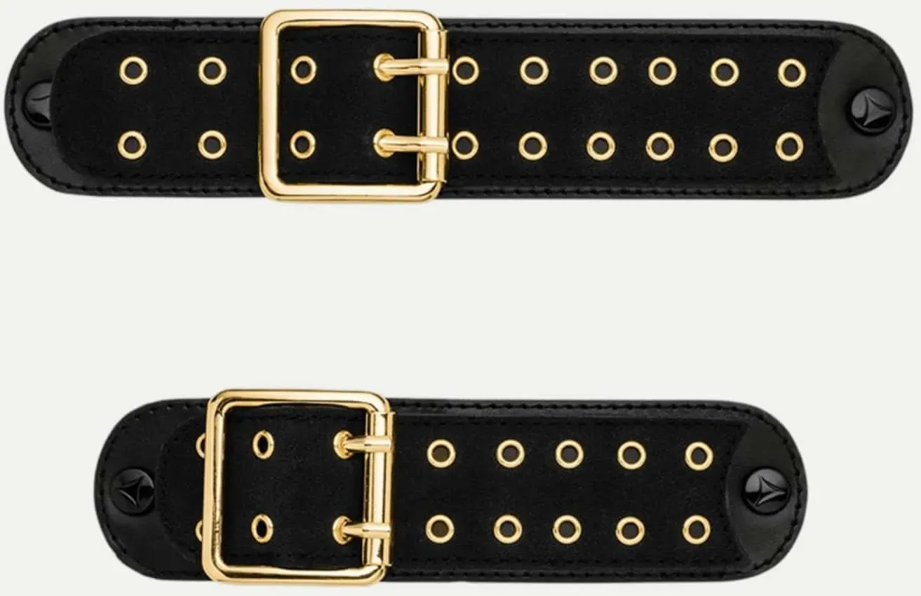 Wechsel-Patches Braided Glitter Schwarz