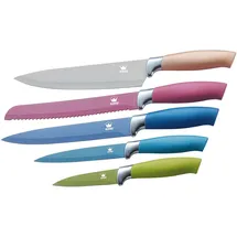 King Metallic Design Messer-Set 5-teilig
