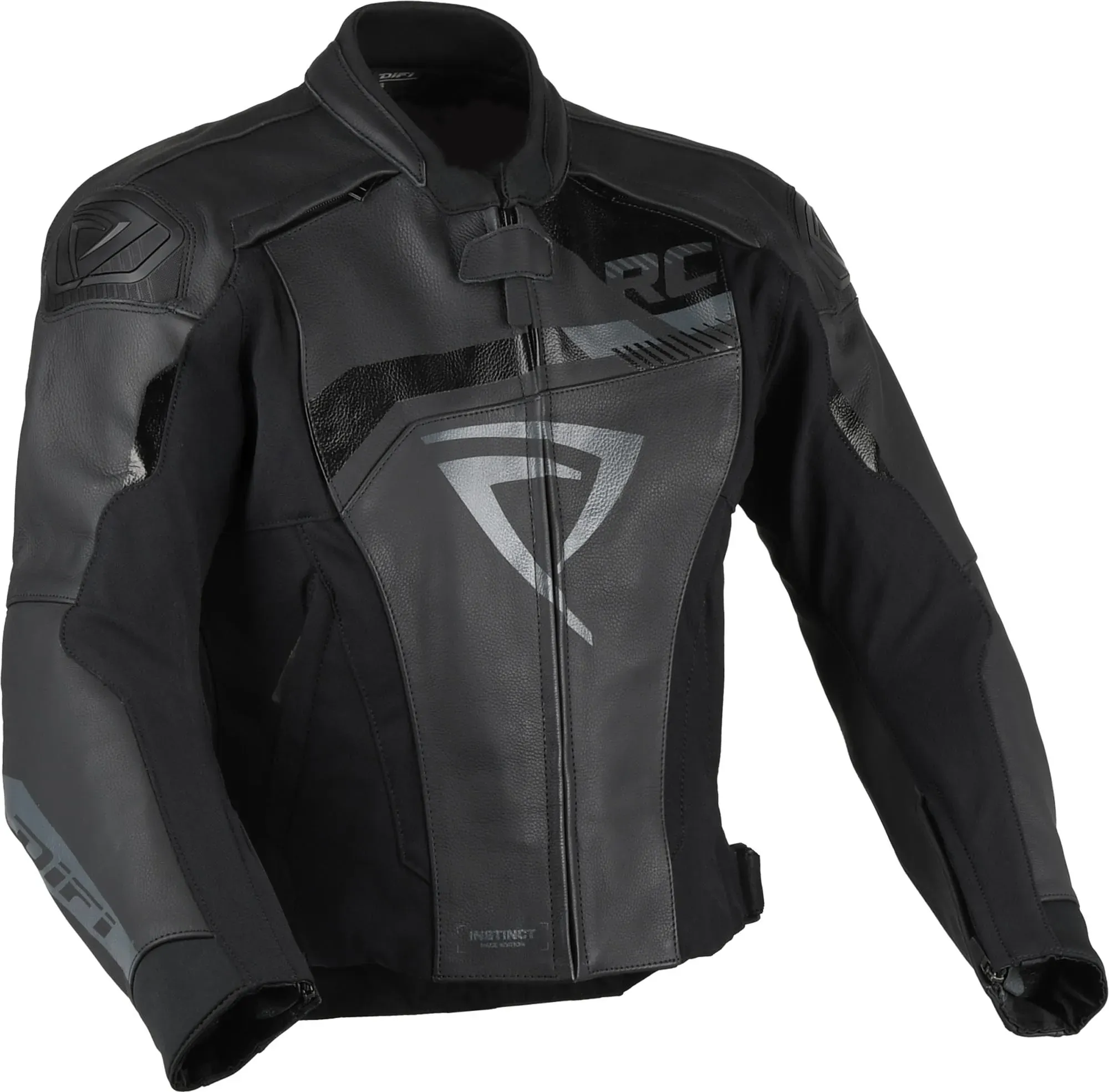 DIFI Instinct Damen Motorrad Lederjacke, schwarz, Größe L
