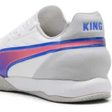 Puma King Match IT Herren Puma White-Bluemazing-Flat Light Gray 43
