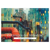 Calvendo Zeitzeugen der Industrie: Symbol und Vergänglichkeit (Wandkalender 2026