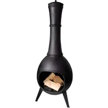 Esschert Design Terrassenofen, L, aus Gusseisen | FF65 | 144 cm