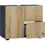 VCM Holz Badunterschrank Flandu Schublade