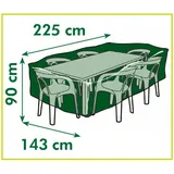 Versele-Laga Nature Gartenmöbel-Abdeckung für rechteckige Tische 225x143x90 cm