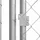 vidaXL Outdoor-Hundezwinger 7,6 x 3,8 x 1,9 m Stahl Silber