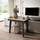 SKRAUT HOME Ausziehtisch 180 x 73 x 90 cm Eiche schwarz