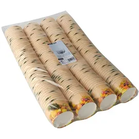 Papstar Starpak Eisbecher, Pappe rund 125 ml Ø 8 cm 4,8 cm "Früchte"