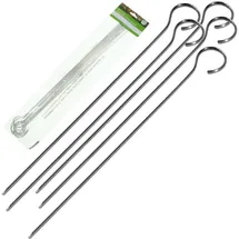jean products Grillspieß 30 cm Edelstahl silber