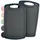 Blumtal Schneidebrett-Set Kunststoff 2 Teile 40 x 24,5 cm Grau