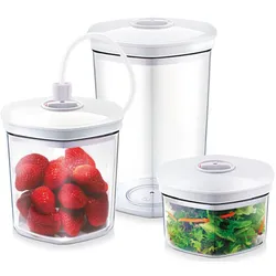 Vakuum-Behälter-Set, 3-teilig  Caso