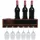 MCW Weinregal 12 x 48 x 12 cm Braun