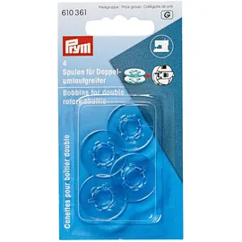 Prym Nähmaschinenspulen, Doppelumlaufgreifer, 21,9mm, transparent, 21,9 mm,