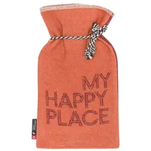 David Fussenegger Wärmflasche 'my happy place' 2L 21 x 38 cm Terracotta