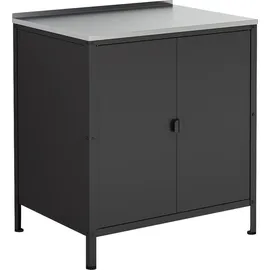 casa.pro Bolognano 92 x 80 x 50 cm Schwarz