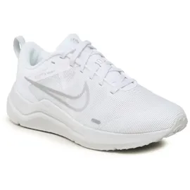 Nike Downshifter 12 Damen White / Pure Platinum / Metallic Silver 38