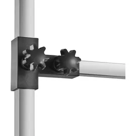 Tectake Trimmtisch, mit höhenverstellbarem Galgen und 2 Schlingen, rutschfeste und kratzfeste Gummibeschichtung, Belastbarkeit 60 kg