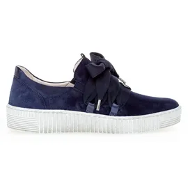 Gabor Sneaker Low Damen Weite E Marine/Off-White 39