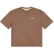 Mons Royale Damen Yonder T-Shirt (Größe M, braun)
