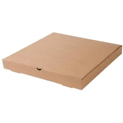100x Pizza Karton, braun, 30cm