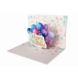 LUMA Geburtstagskarte Happy Birthday bunt, 1 St.