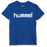 hummel Unisex Kinder Hmlgo Kids Cotton Logo T shirts, True Blue, 176 EU
