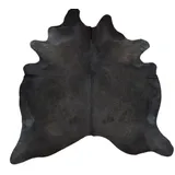 Generisch KUHFELL STIERFELL ANTHRAZIT GRAU GEFÄRBT 220 x 200 cm Fell Teppich DUNKEL GRAU VON KUHFELLE ONLINE