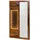 MASSIVMOEBEL24.DE Wandgarderobe Toronto Lux 88 x 148 x 18 cm Walnuss